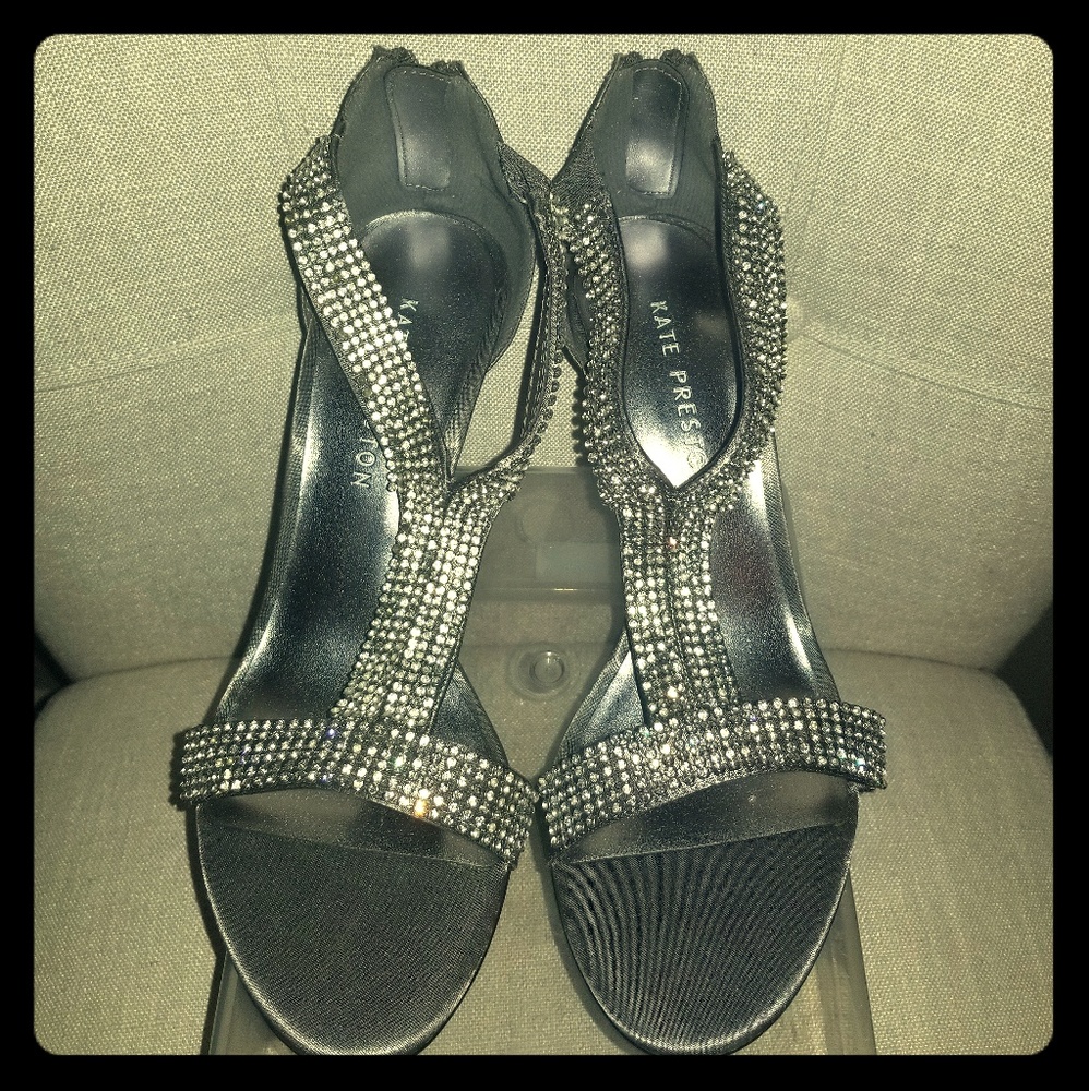 Kate Preston 8.5 Bling Heels